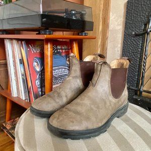Blundstone Chelsea Boots Rustic Brown Sz 8